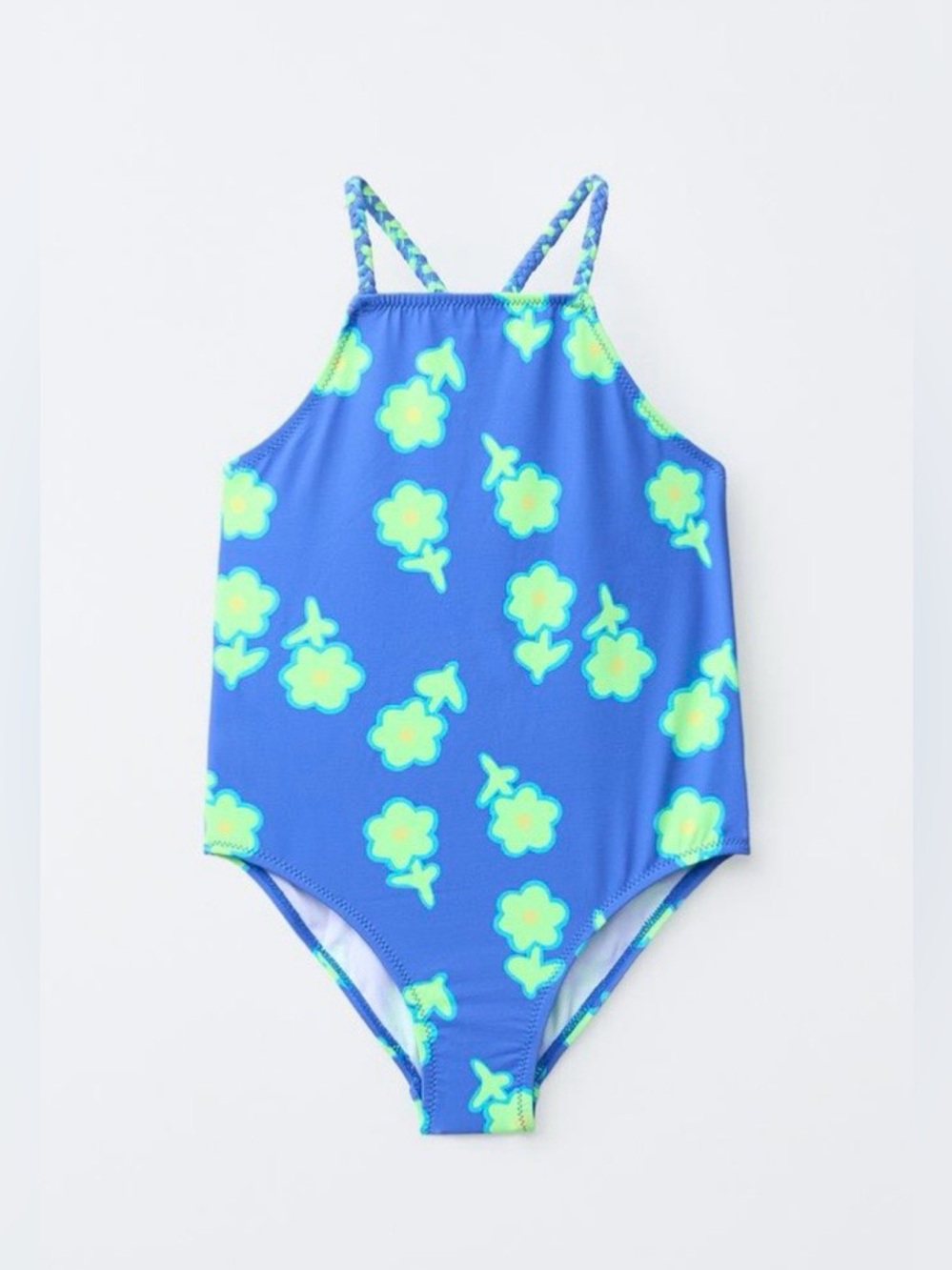 ZARA FLORAL SWIMSUIT NWT
Size: 6 YEARS * Color: BLUISH ( blue/ green)